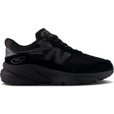 New Balance Big Kid's 990v6 - Black with Black Metallic