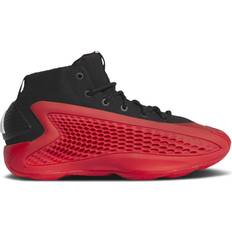 Adidas Textile Basketball Shoes adidas Junior Anthony Edwards 1 Low - Core Black/Red/Cloud White