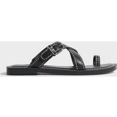 Michael Kors Sandalen Michael Kors Ashton Flat Thong - Zwart