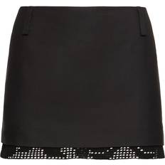 Silke/Siden Kjolar Magda Butrym Silk Lace Mini Skirt