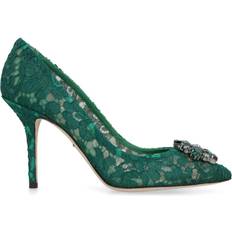 Dolce & Gabbana Heels & Pumps Dolce & Gabbana Pumps aus Taormina-Spitze mit Kristallen