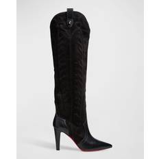 Christian Louboutin Women High Boots Christian Louboutin Boots & Ankle Boots mm Boots black Boots & Ankle Boots for ladies