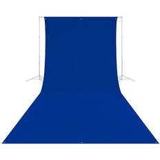 Fondos de Foto Westcott Wrinkle-Resistant Backdrop, Royal Blue/Chroma-Key Blue 9 x 20'