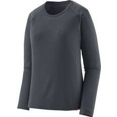 Patagonia Dame Undertøj Patagonia Womens Capilene Midweight Crew - Blue