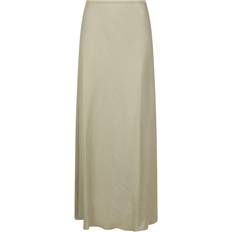 Neo Noir Vicky Structure Skirt Dam Maxikjolar Från Magasin Smoke Green