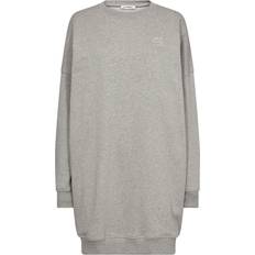 Co'Couture Short Dresses, female, Gray, Oversize Sweat Dress Sweatshirts Grey Melan