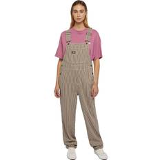 XXS Combinaisons Dickies Classic Hickory Jumpsuit Braun Frau