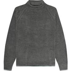 Stone Island Cotton Chenille Crewneck Sweater Grey