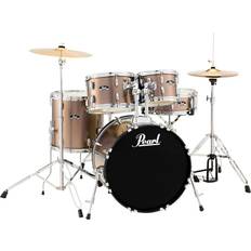 Drum Kits Pearl Roadshow 5-Piece Fusion Drum Set Bronze Metallic