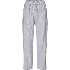Bill Stripe Trousers - White/Grey
