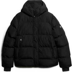 Clothing Superdry Women's Women's Hooded Baffle Sports Puffer Black