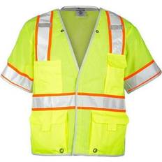 Breathable Work Vests Kishigo 1552B-7XL Class Breakaway Heavy Duty Safety Vest 7XL