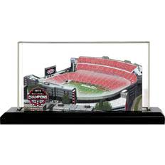 Sports Fan Products Georgia Bulldogs 9" x 4" Light Up Stadium with Display Case