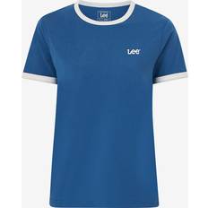 Lee Woman T-shirts Lee Ringer Tee Midcentury Blue