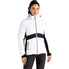 Skiing Jackets sale Dare 2b Women's Breathable Glacial Jacket White Black