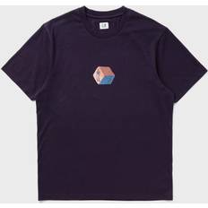 C.P. Company T-shirts C.P. Company Kortärmad Grafisk Tryck T-shirt - Blue
