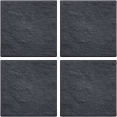 Nicoman Square Stomp Stone Graphite Grey 30 cm x 30 cm - Dark Grey