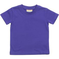 Purple T-shirts Larkwood Crew Neck T-Shirt Purple 18-24