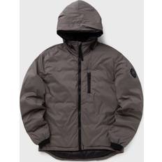 Argento - Giacca invernale Giubbotti Canada Goose Lodge Hoody Black Men Windbreaker - Coastal Grey