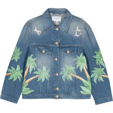 Casablanca Women Outerwear Casablanca Tennis Club denim jacket women Cotton/Polyester Blue