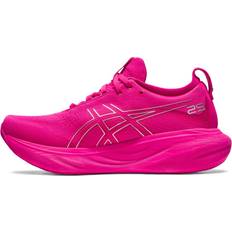 Asics Women's Gel-Nimbus 25 Running Shoes, 5.5, Pink Rave/Pure Silver