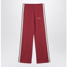 Palm Angels Pants Palm Angels Earth Red Sports Trousers With Logo