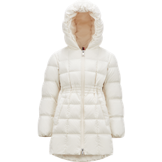 Moncler Enfant Girls Long Ivory Arina Puffer Parka Coat