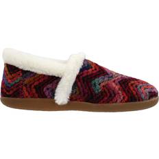 Toms Children's Shoes Toms Kids Girls Faux Shearling Chevron Slippers Casual Multi