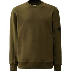 C.P. Company Hombre Suéteres C.P. Company Diagonal Raised Fleece Sweatshirt - Ivy Green