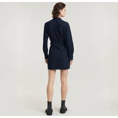 G-Star Klänningar G-Star Wrap Dress Dark blue Women