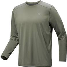 Arc'teryx Men's Arc'teryx Cormac Crew Long Sleeve T-Shirt Forage Heather II T-Shirts Green