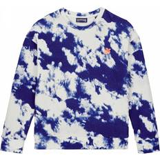 Vilebrequin Navy Gareth Tie Dye Cotton Sweatshirt BLUE (8 Years)