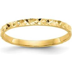 Children - Gold Rings Bagatela 10k yellow gold band ring