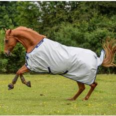 Talvimatto Hevosen Loimet Bucas Power Turnout Rug with Cooling Function, 0g, Silver/Dark Blue