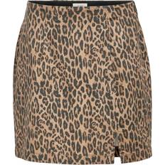 Leopard Nederdele Object Nederdel objSeni MW Mini Skirt Flerfarvet