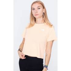 The North Face Femme Débardeurs The North Face Foundation Crop Eu Apricot Ice T-Shirt - Orange