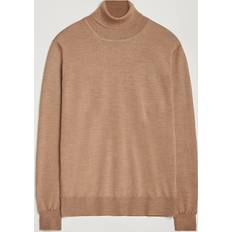 J.Lindeberg Overdele J.Lindeberg Kaden Merino Turtleneck Tiger Brown