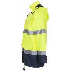 6XL Arbeitsjacken PLANAM Parka Warnschutz gelb/marine Gr