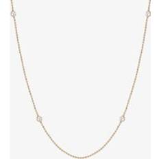 Nomination Crystal Jewellery Nomination Bella Rose Gold Plated White Crystal Long Necklace 146643/039