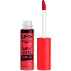 Metallic Läppglans NYX Professional Makeup Butter Gloss Metallic Skugga 09 Blood