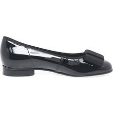 Gabor Ballerinas Gabor Assist Standard Fit Ballet Flats Black Patent