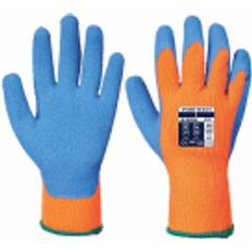 Orange Work Gloves Portwest Cold Grip Glove A145 Orange/Blue Colour: Orange/Blue