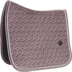 Equitazione Kentucky Horsewear Velvet Jumping Saddle Pad, Light Purple