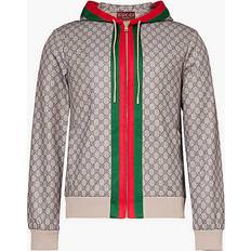 Gucci Abbigliamento esterno Gucci Felpa In Misto Cotone Techno Con Cappuccio E Zip