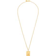 Tom Wood Necklaces Tom Wood Tom Wood Tarot Strength Gold-plated Necklace