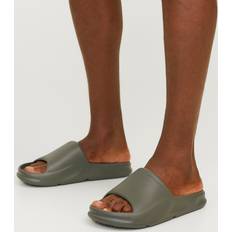 Grøn - Herre Badesandaler Jack & Jones JFWStatus Moulded Slider Noos Olive Night