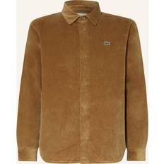 Lacoste Camicie Lacoste Oversized Corduroy Overshirt Brown