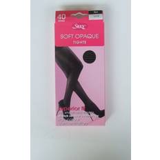 Silky soft opaque school tights denier girls black