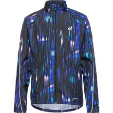 Asics Men Jackets Asics ROAD LITE-SHOW Laufjacke Herren blau