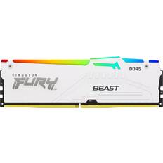 Kingston fury beast 16gb ddr5 6000 Kingston FURY Beast RGB White DDR5 6000 MHz 16GB (KF560C36BWE2A-16)